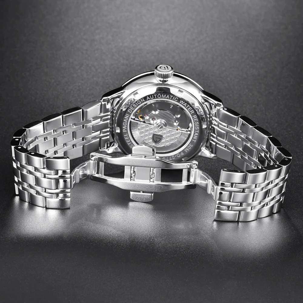 PAGANI Дизайн мужские часы Топ люксовый брендовый мужской автоматические механические часы водонепроницаемые Модные Простые бизнес часы Montre Hommes