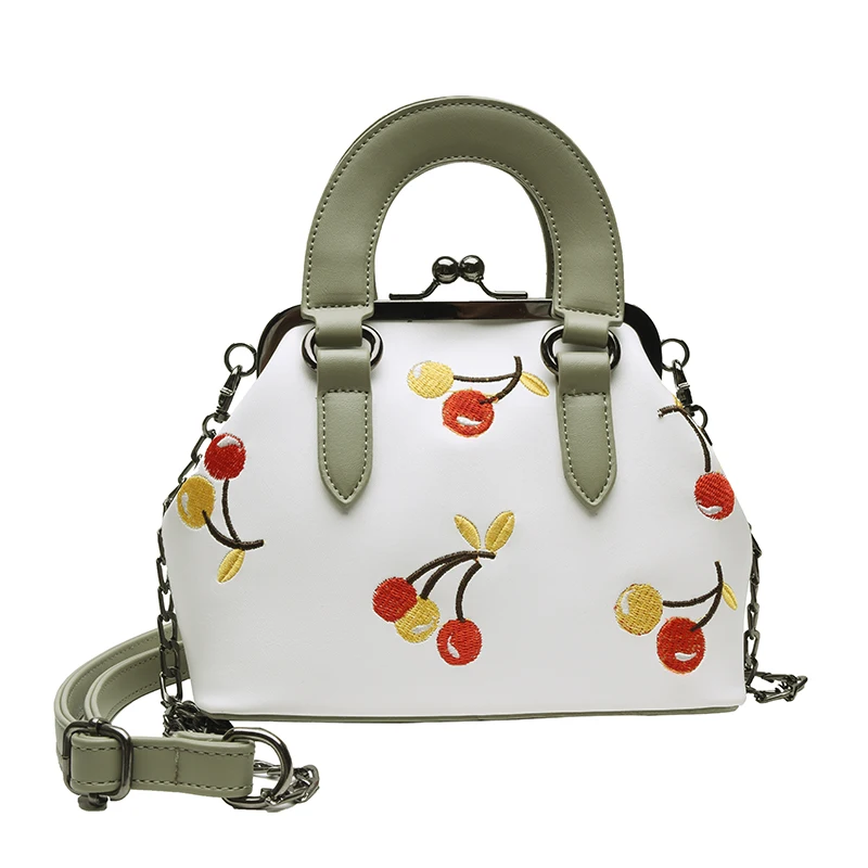 

2019 Summer Fashion Women Bag Leather Handbags PU Shoulder Bag Small Button Crossbody Bags for Women Messenger Bags Shell bag