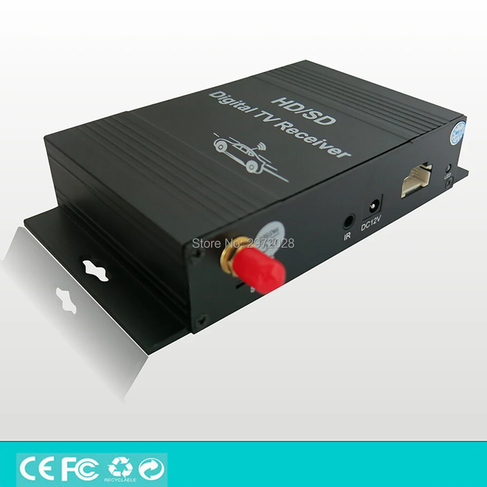 Автомобильный цифровой ТВ ресивер MPEG4 MPEG2 тюнер с разрешением Full HD 1080P HDMI CVBS