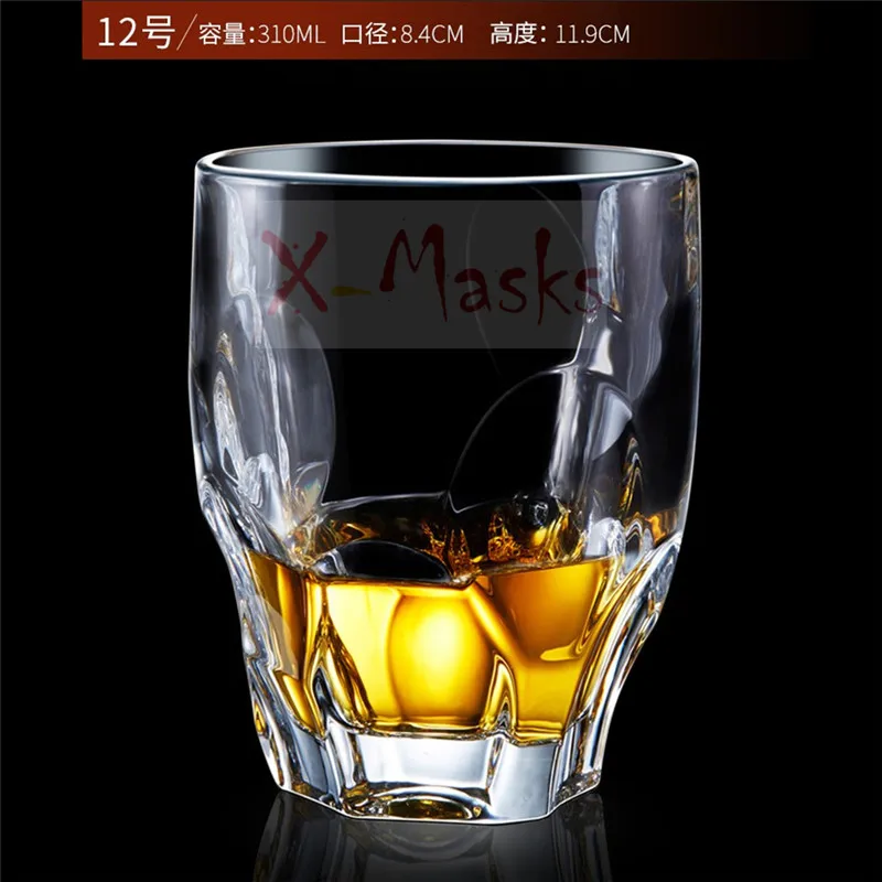 12 Винный хрустальный стакан для виски кружка стаканы tazas garrafa VBOOT vidrio bardak verre copas vino copas cristal szklanki водка bicchieri - Цвет: 12