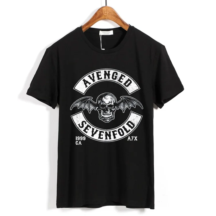 30 стилей Винтаж Avenged Sevenfold A7X рок брендовая рубашка 3D мужские майки фитнес панк, хард-рок тяжелый металлический Череп Демон Тройник - Цвет: 13
