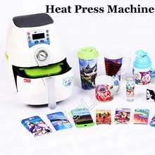 3D Mini Sublimation Vacuum Machine Heat Press Machine For Phone Case and Cover Mug Cups ST