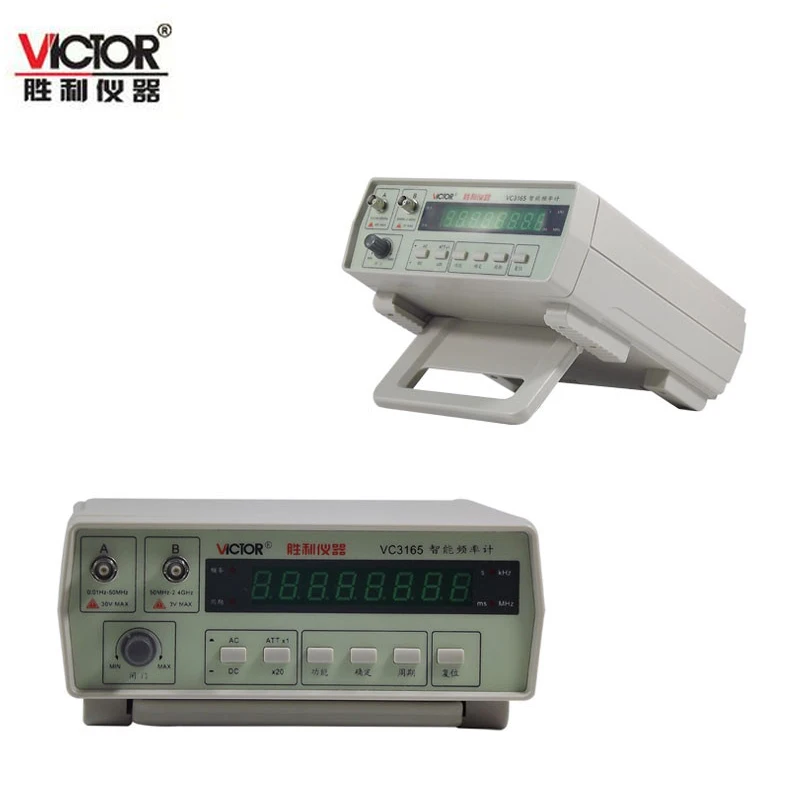 1pc VICTOR VC3165 0.01Hz 2.4GHz Precision digital Frequency Meter
