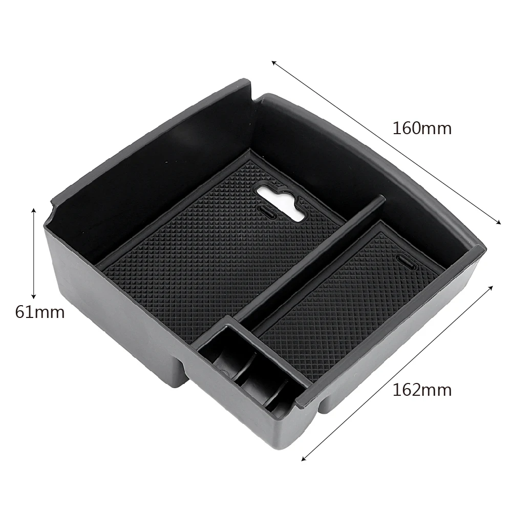 YOSOLO Seat Crevice Storage Box Car Organizer Container Interior Accessories Armrest Storage Box Stowing Tidying Phone Tray