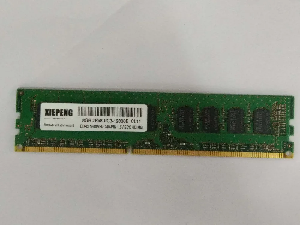 8 ГБ 2Rx8 PC3-12800E оперативная память 4 Гб DDR3 1333 МГц ECC небуферизированная память для Dell Precision Workstation T7500 PowerEdge R510 R515 сервер