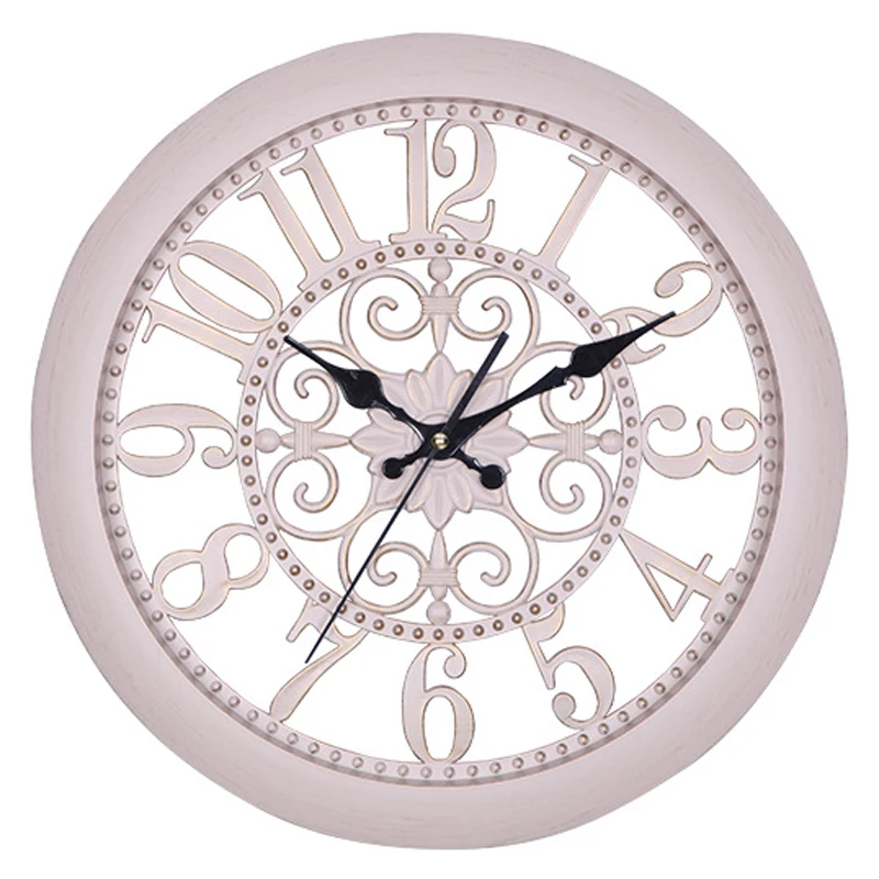 Us 25 33 15 Off Creative Retro Wall Clock Decorative Living Room European Antique Style Hanging Watch Hollow Clocks No Gl Silent 14 Inch In Us 25 33 15 Off Creative Retro Wall Clock Decorative Living Room European Antique Style Hanging Watch Hollow Clocks No Gl Silent 14 Inch In