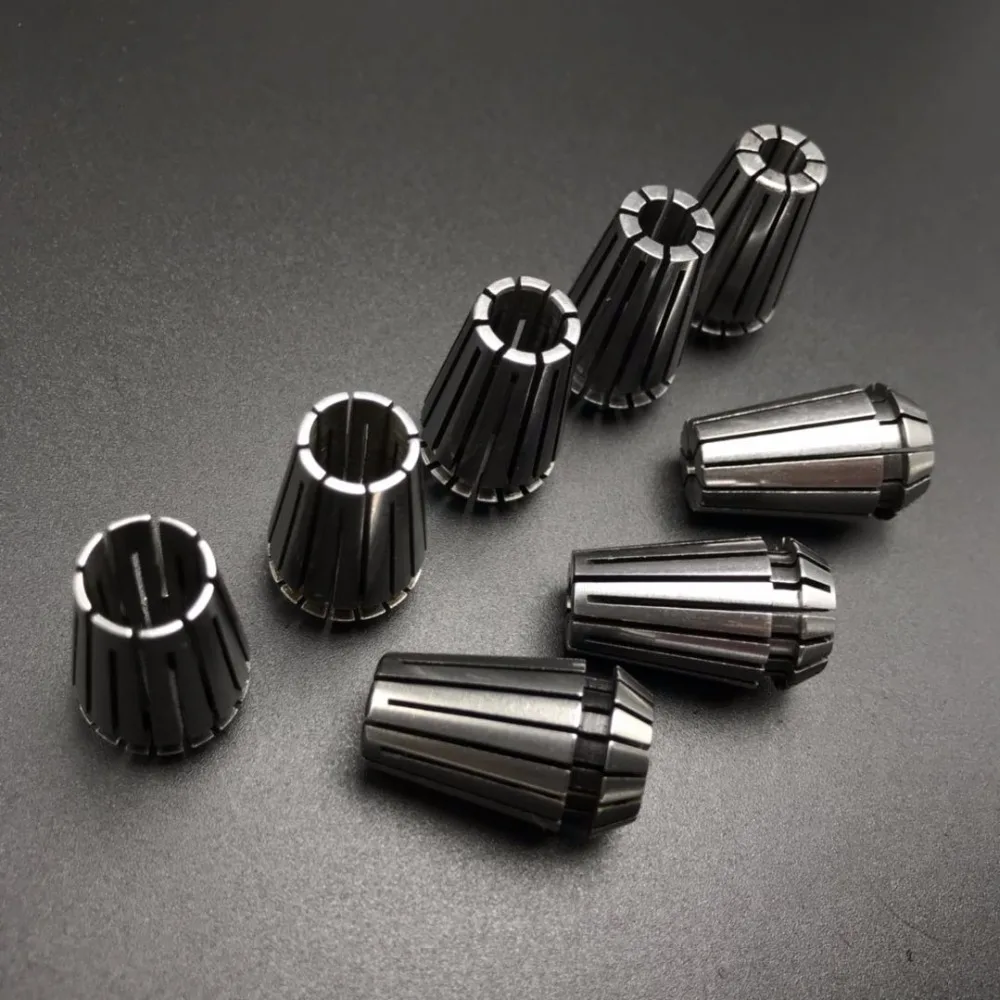 

High precision ER16 9mm 1Pcs spring jacket CNC milling lathe tool engraving machine