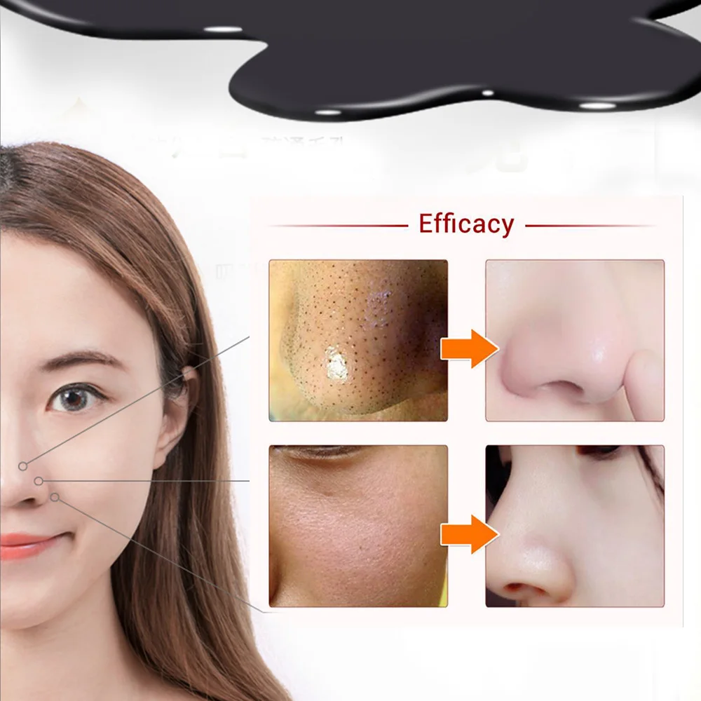 

BIOAQUA Face Care Suction Black Mask Facial Mask Nose Blackhead Pore Remover Peeling Peel Off Black Head Dropshipping
