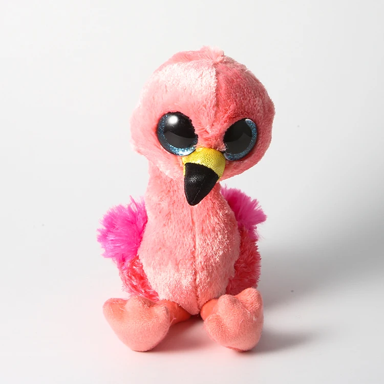 

6" 15cm Stuffed & Plush Animals Pink Flamingo Toy Doll