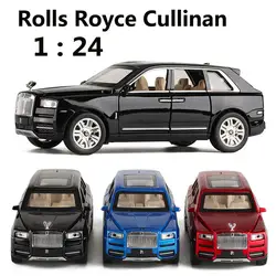 1:24 Масштаб Rolls Royce Cullinan литье под давлением игрушечные машинки горячие колеса металлическая модель автомобиля мини автомобильная дорога