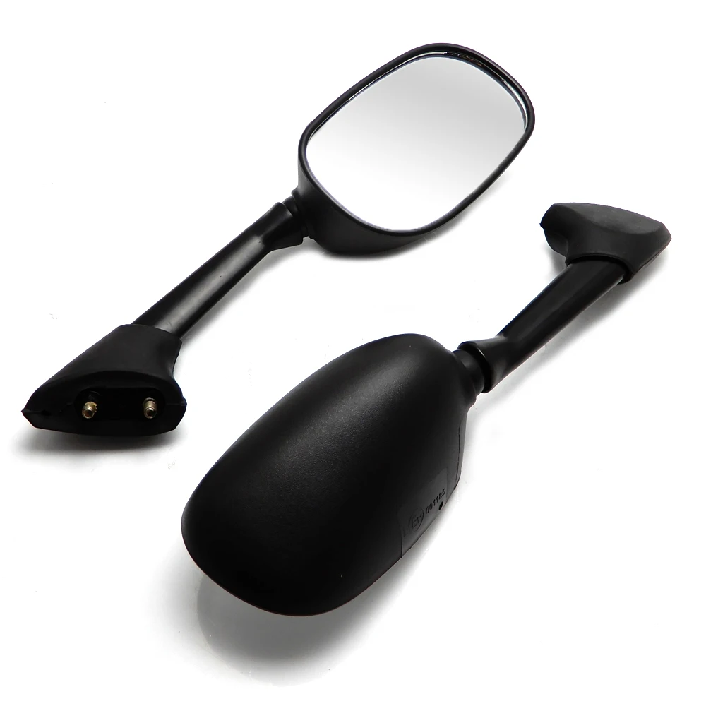 Black Left /& Right Rear View Mirrors Fit Yamaha YZF R6 2006-2007 R1 2007-2008