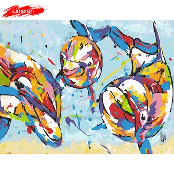 

Vrolijk Schilderij Painting By Numbers Abstract Animal Cow Modular Digital Oil Coloring By Numbers For Kids Unique Gift Wall Art