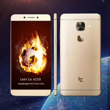 Letv LeEco Le 2X520 4G D’empreintes Digitales ID OTG Smartphoe 5.5 “1920*1080 Qualcomm Snapdragon 652 Octa base 3 GB + 32 GB 16MP Mobile Téléphone
