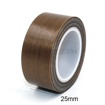 

1 Roll High Temperature PTFE Teflon Adhesive Tape 25mm x10meter * 0.13mm(T)
