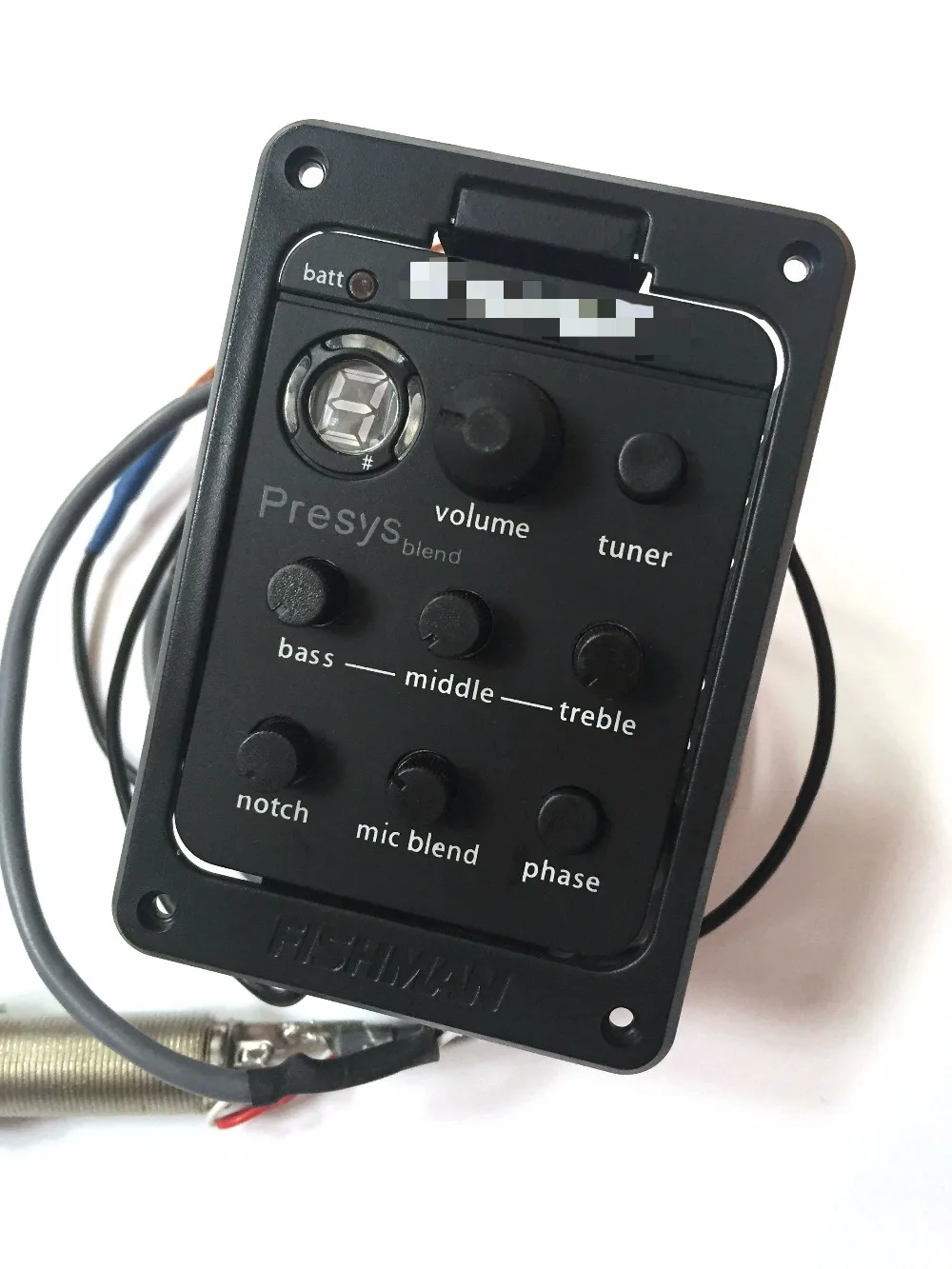 Common Quality OEM Guitar Pickups Dual Mode Preamp EQ Tuner Piezo