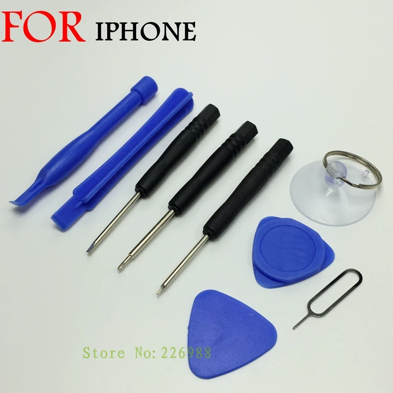 

Cell Phones Opening Pry Repair Tool Kit Screwdrivers Tools Set Ferramentas Kit For iPhone 6 plus 5S 9pcs/set