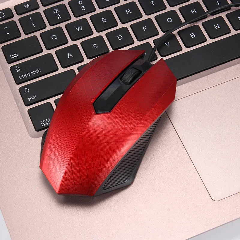 Новинка 3000 точек/дюйм игровая мышь оптическая USB Проводная Мыши для компьютера