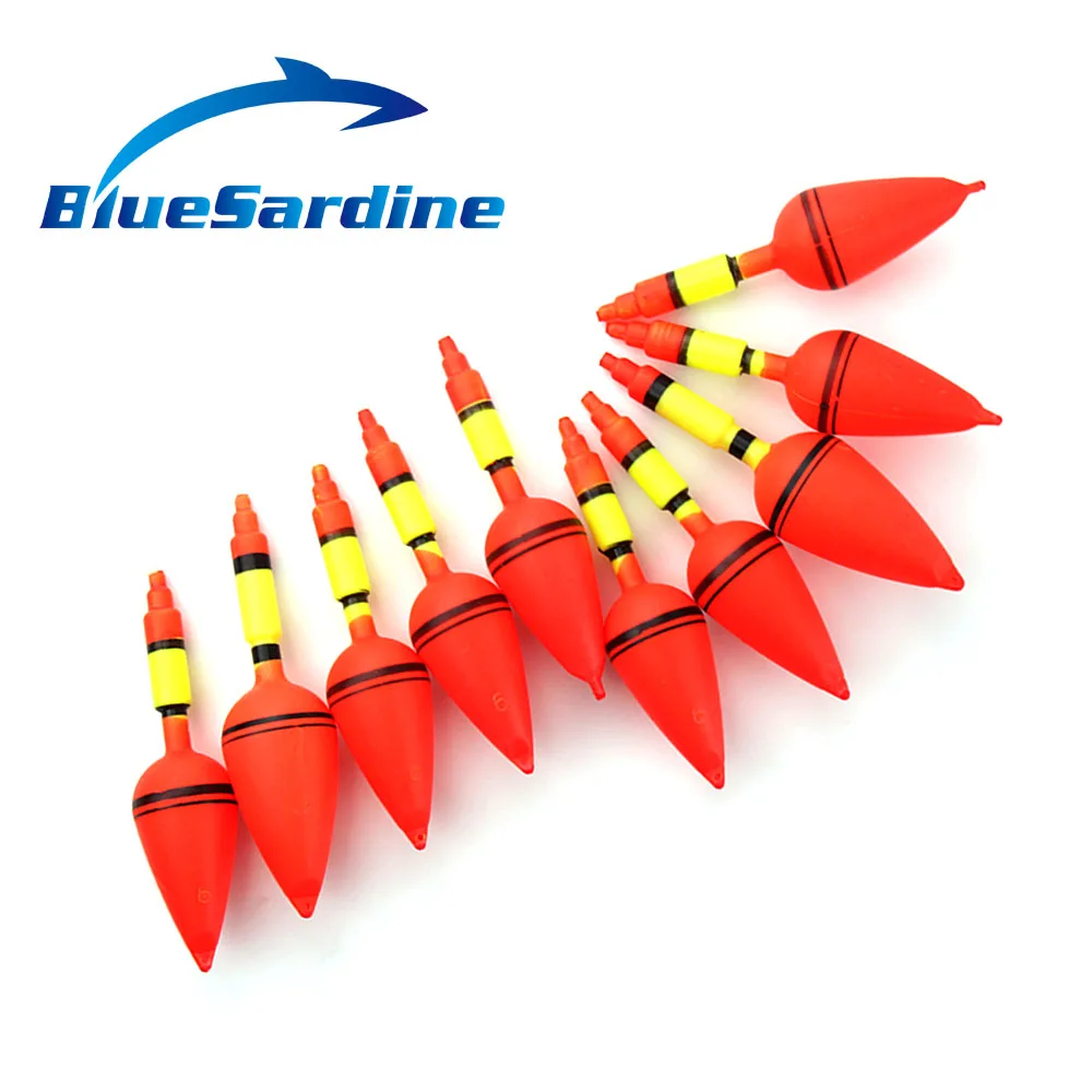 BlueSardine Fishing Float Plastic Fish Float Floater Floating Light