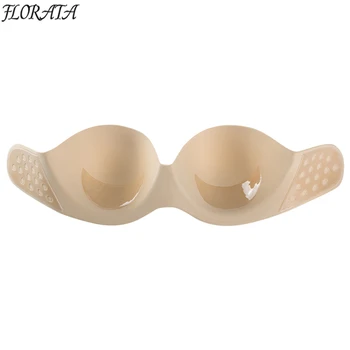 

Fashion Women Sexy Accessories Invisible Bra Strapless Backless Breast Lift Adhesive Silicone Nipple Cover Bra Inserts push-up