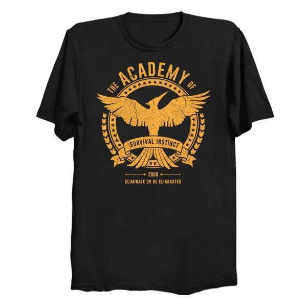 Мужская футболка с коротким рукавом Academy of Survival Instinct женская | одежда