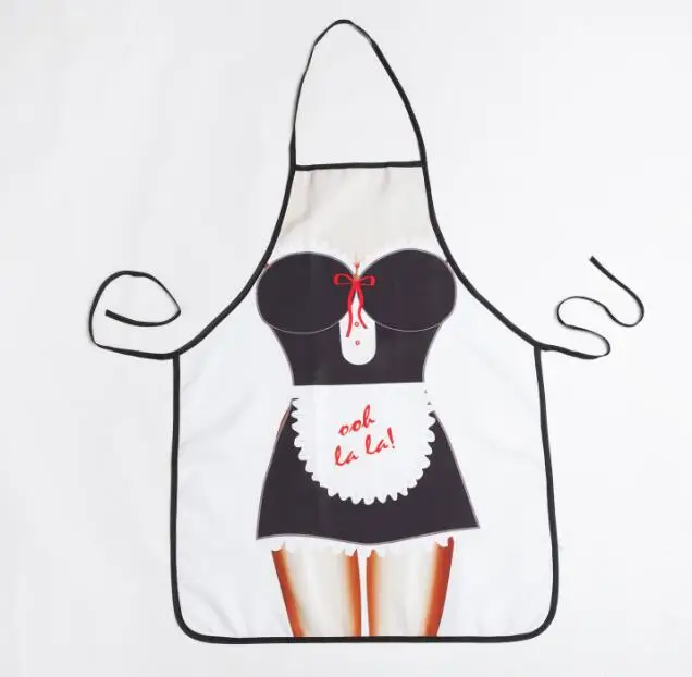 Freeshipping Novelty Apron Sexy Kitchen Aprons For Women Funny Bbq 