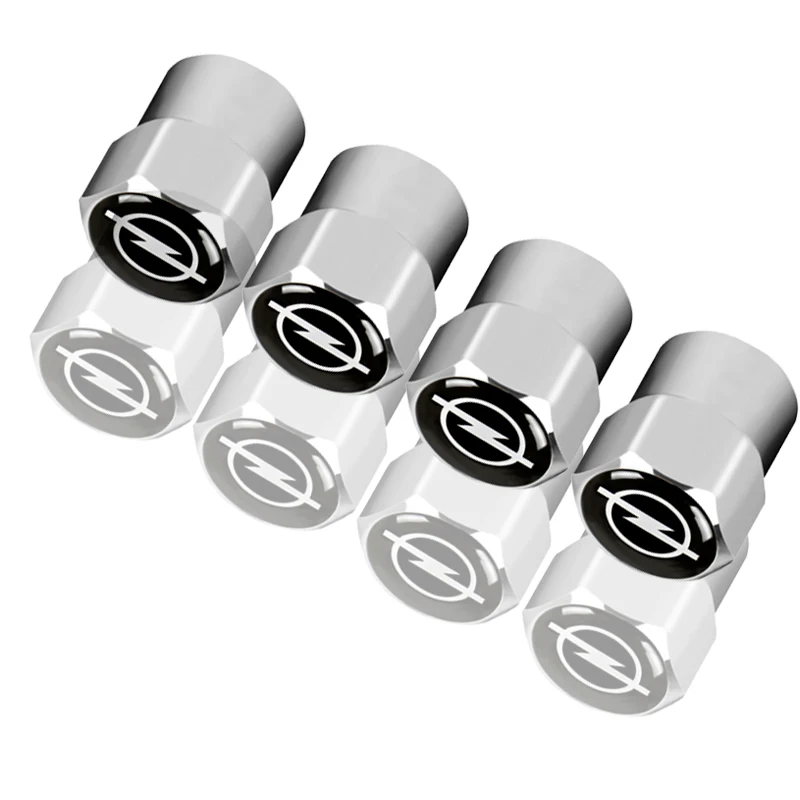 

4Pcs Auto Wheel Tire Valves Tyre Stem Air Caps Case For Opel Corsa Insignia Astra Antara Meriva Zafira Car-Styling