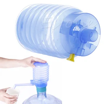 

Manual Water Bottle Jug Hand Press Pump for Camping Drinking Spigot
