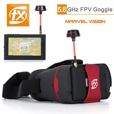 shipping FX 797T Wireless Camera Auto Search font b Drone b font Race Monitor FPV Goggles