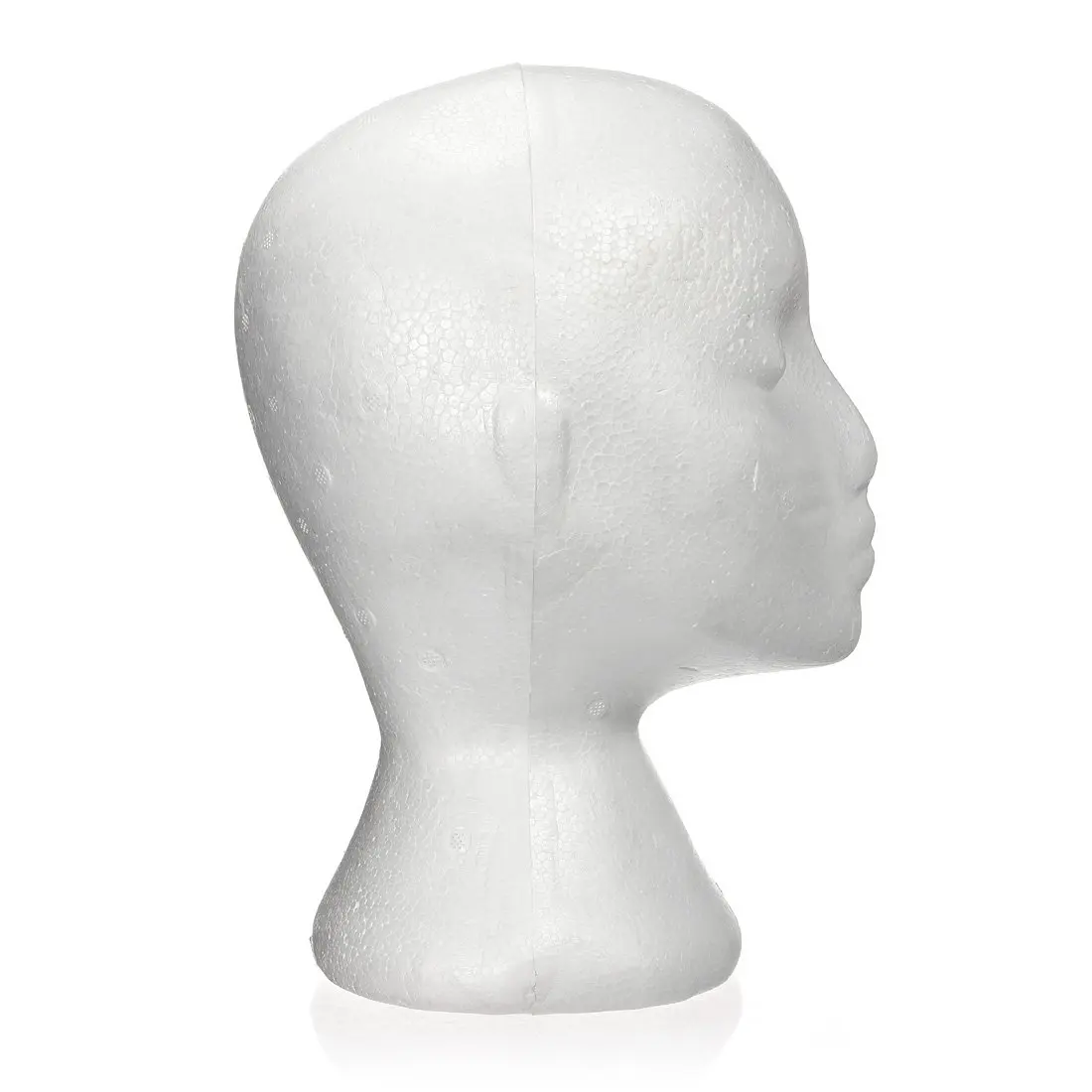 27.5 x 52cm Dummy/mannequin head Female Foam(Polystyrene) Exhibitor for