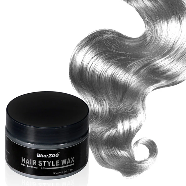 120g Diy One Time Hair Color Wax Purple Blue Green Gold Grey