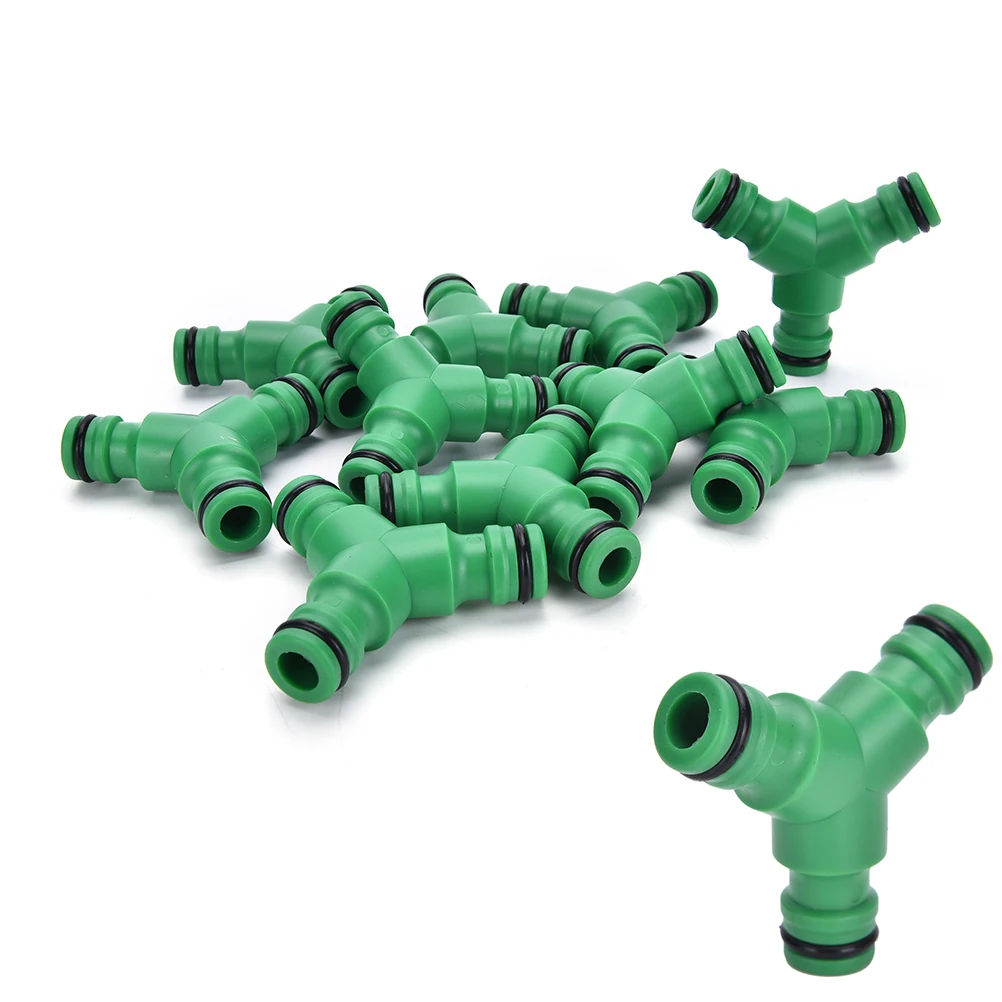 Plastic Y Piece 3 Ways Water Hose Pipe Tube Connector Joiner Air Water