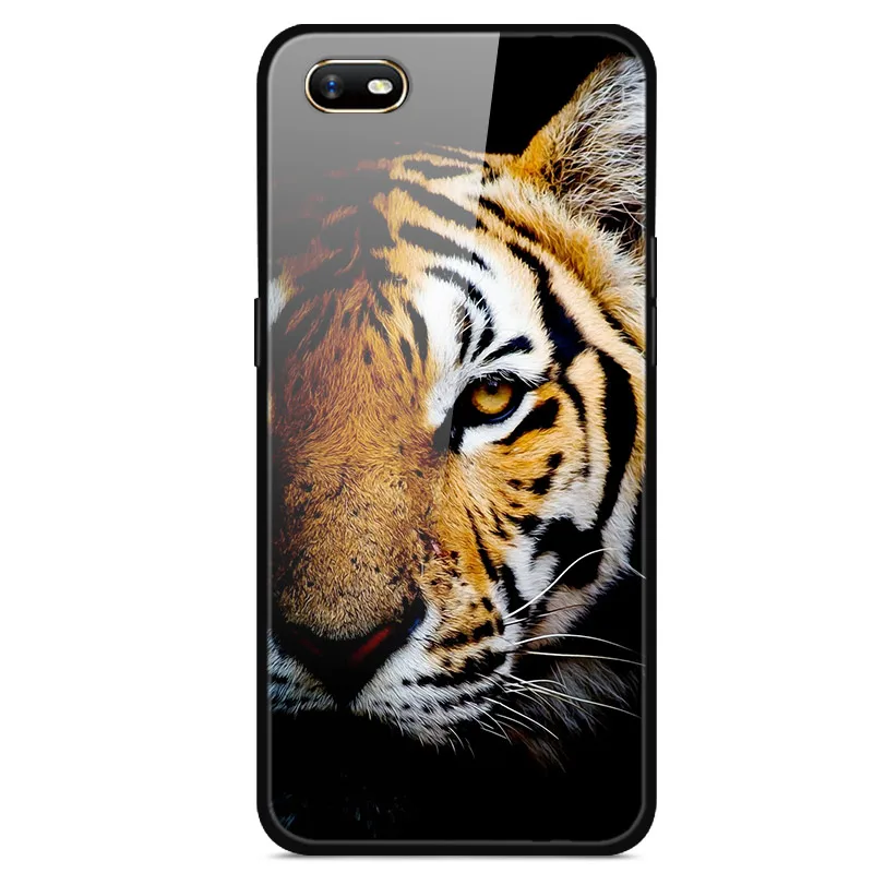 34 Для Coque Oppo A1k чехол из закаленного стекла «Планета космос» чехол из стекла для Oppo A1k Coque Shell для Oppo A1k A1 k A 1 k крышка - Цвет: 34