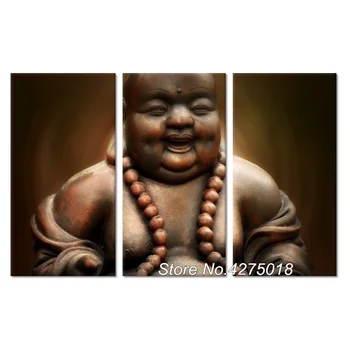 

DIY Diamond Painting Cross Stitch Kit Full Diamond Embroidery 5D Square Diamond Mosaic Home Decor Buddha triptych ML212