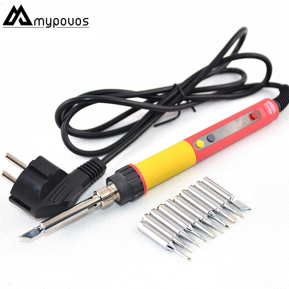 E60WE90WE110WDigitalDisplayAdjustableTemperatureElectricIronTemperatureControl