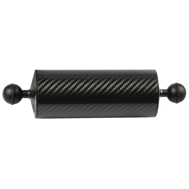 

Carbon Fiber Float Buoyancy Aquatic Arm Dual Ball Floating Arm Diving Camera Underwater Diving Tray 80Mm