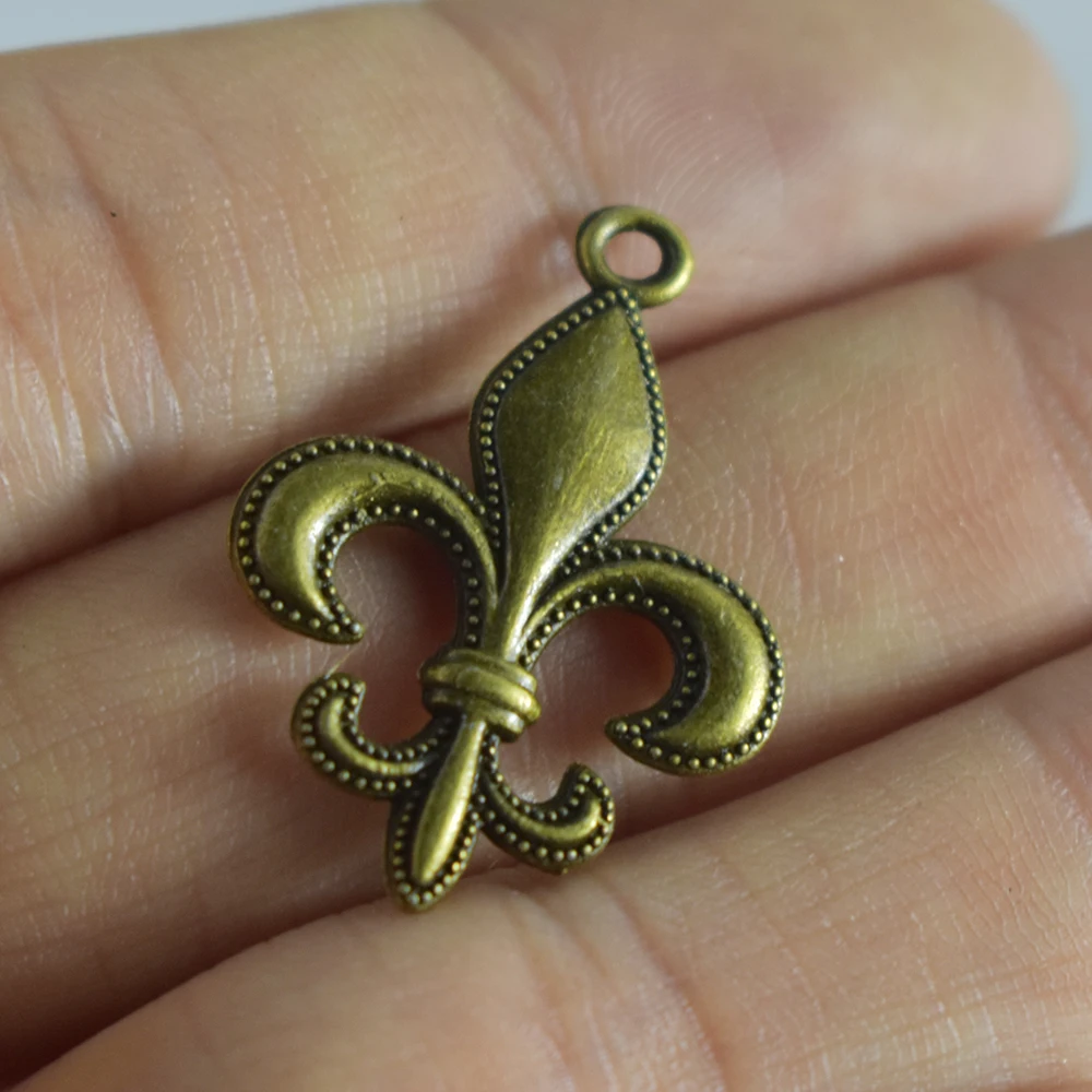 

10pieces 28x20mm Antique Bronze Charm Pendant Anchor Jewelry Making DIY Handmade Craft