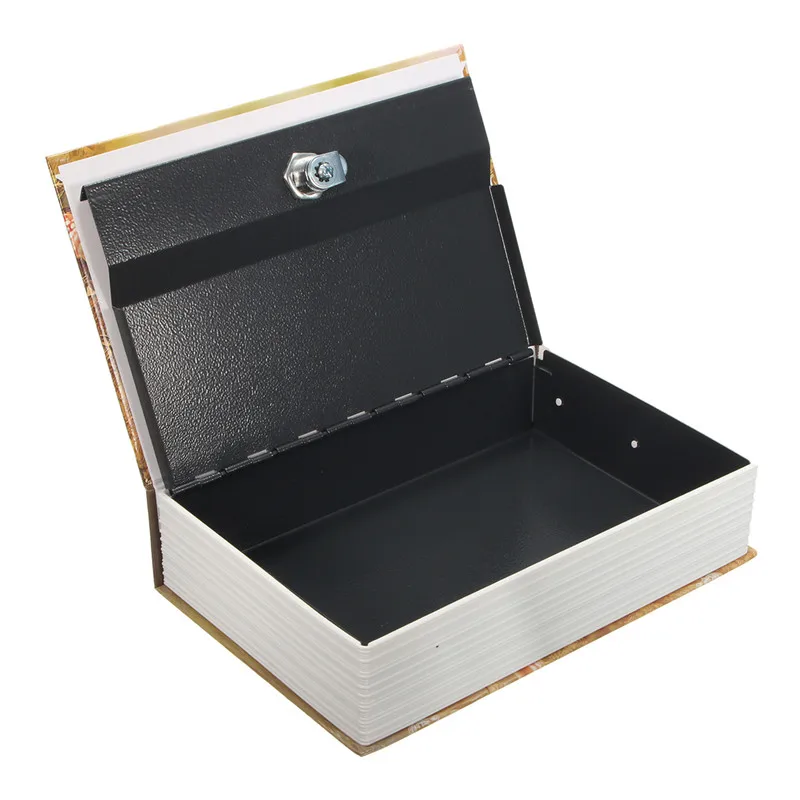Jewellery key Locker For Kid Gift Mini Safe Box Book Money Hidden Secret Security Safe Lock Cash Money Coin Storage