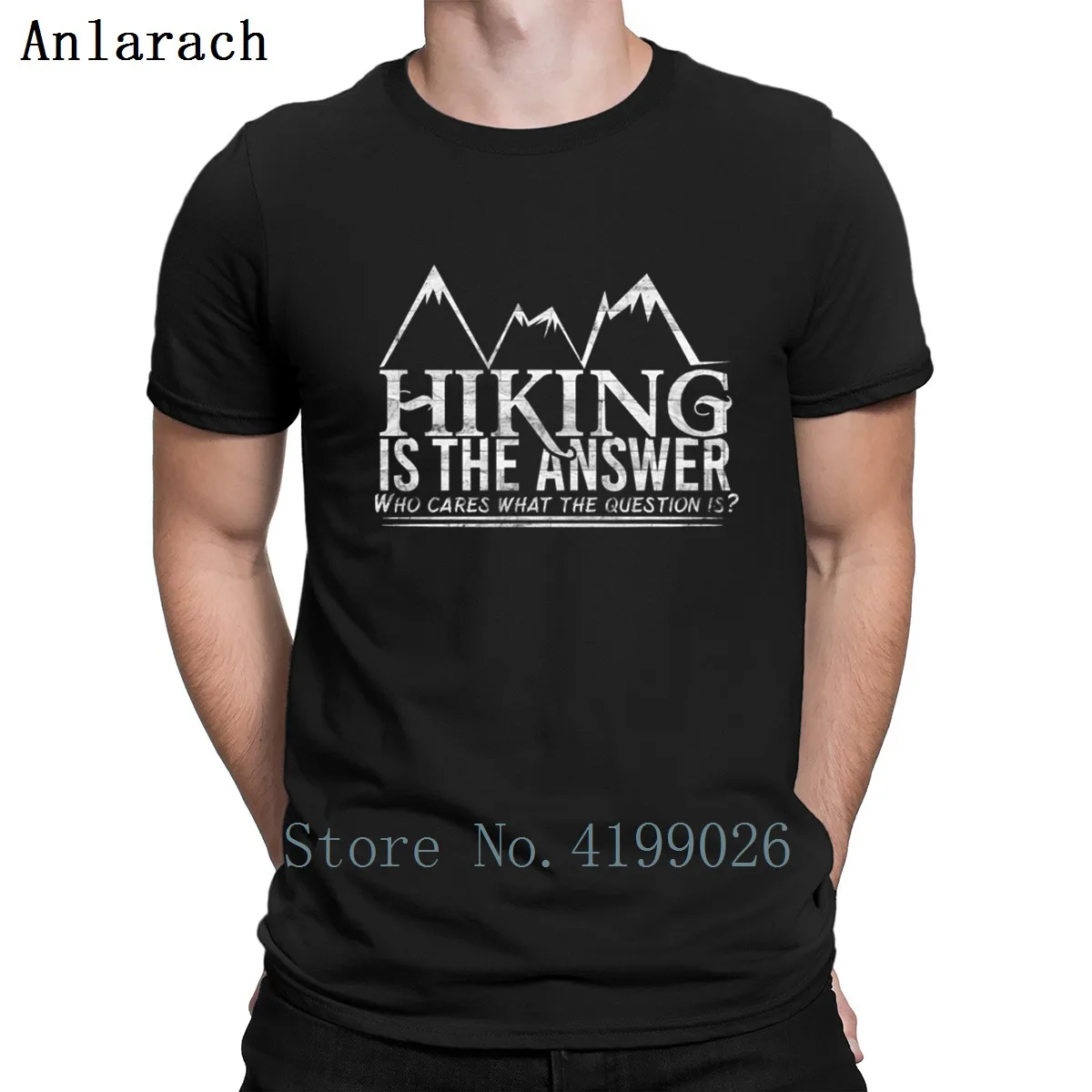 Hiker Hikings Mountain Hobby Wander T-Shirt Natural Hiphop Novelty Men Tshirt Funny Casual Designing Anti-Wrinkle O-Neck