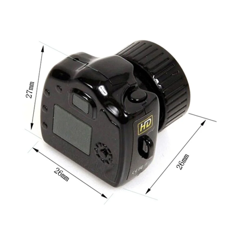 Портативная Y2000 мини камера видеокамера HD 1080P микро DVR видеокамера веб-камера видео диктофон камера