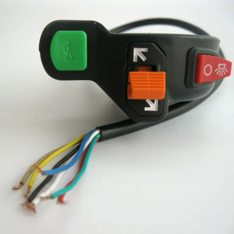 3 в 1 руль для мотоцикла квадроцикла скутера 7/8 дюйма|switch turn signal|handlebar motorcycle