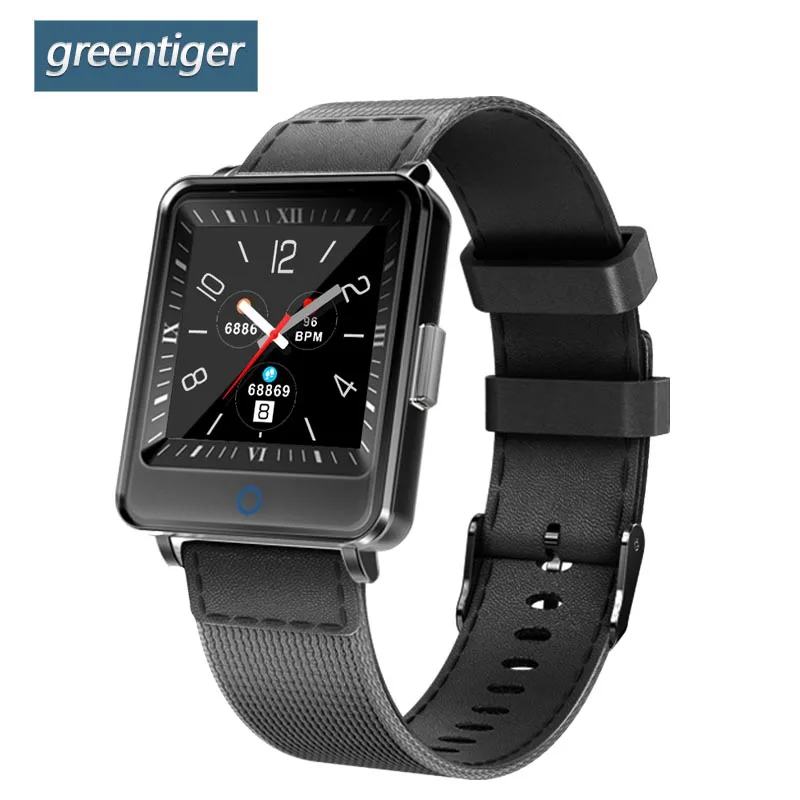 

Greentiger CV16 Smart Watch Men IP67 Waterproof Heart rate Monitor Fitness Activity Tracker Sports V16 Smartwatch Android IOS