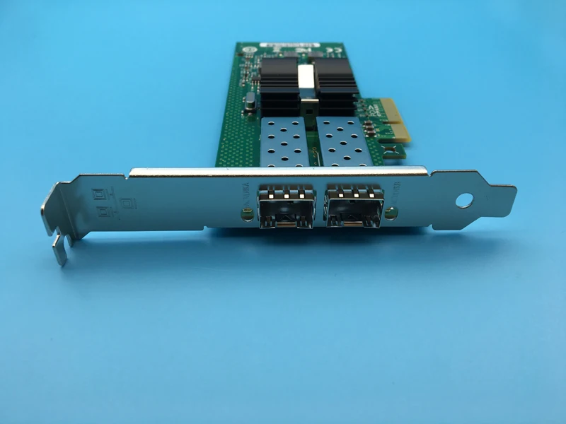 82576 2SFP Gigabit Dual-port Fiber-optic Network Card Supports Multi-mode Single-mode E1G42EF-SFP sfp optical module new new sfp ge l single mode gigabit fiber module ddm