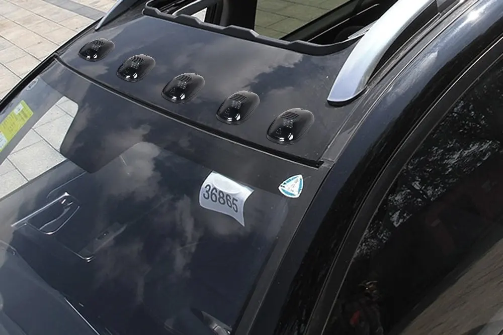 Новые 5 шт/упаковка, шт./компл. Янтарный Белый автомобиль крыше кабины габаритные огни лампы для Jeep Грузовик внедорожнохо пикапа, 4x4 Ford F150 крыше кабины маркер ходовые огни
