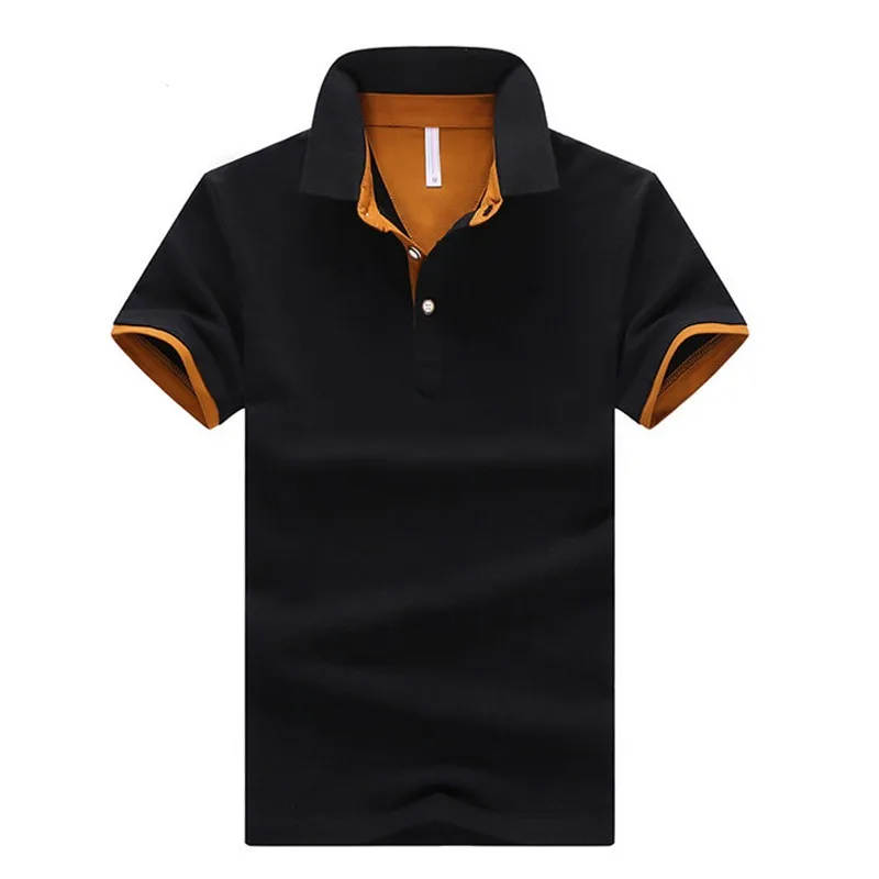 TANGNEST/ Летняя мужская рубашка-поло с коротким рукавом и отложным воротником, Мужская дышащая мягкая рубашка-поло азиатского размера PTP278