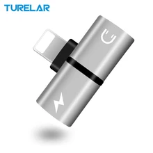 

Adapter For Dual Lightning Jack Earphone Cable Converter 2 in 1 Charging Audio phone Splitter For iPhone X 8 7 Plus for iOS 11