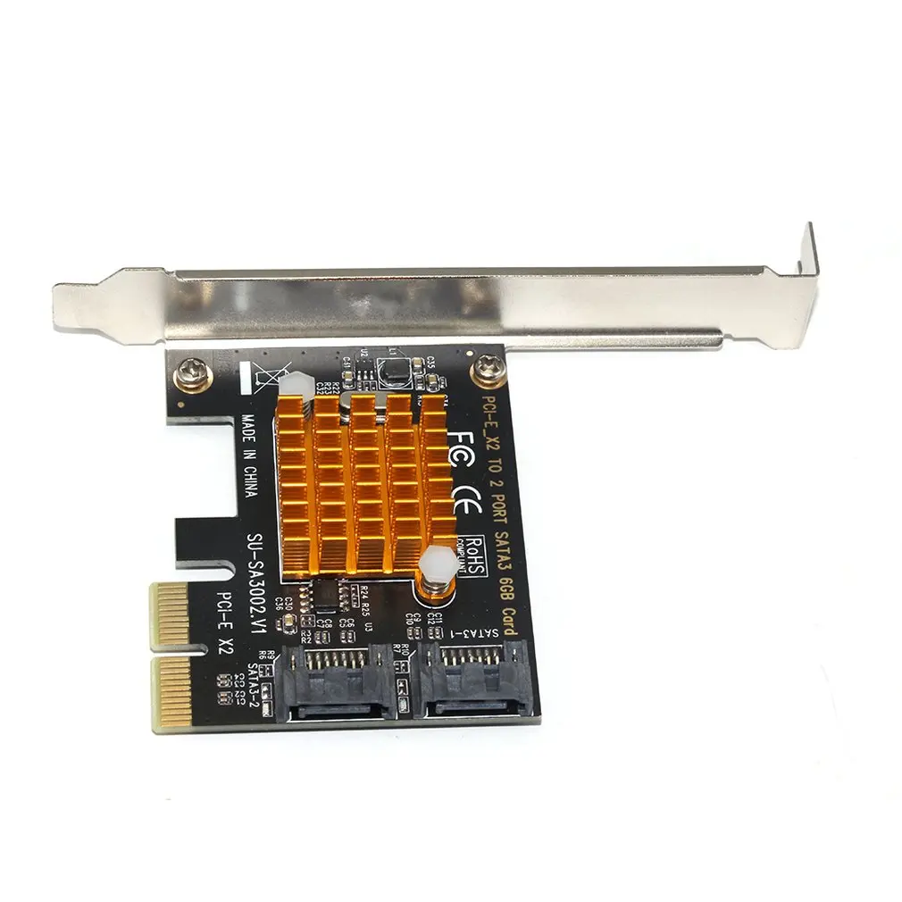

Pci-E To Sata3.0 Expansion Card 6Gsata3.0 Interface Hard Disk Expansion Card Sata3.0 Interface Adapter Card