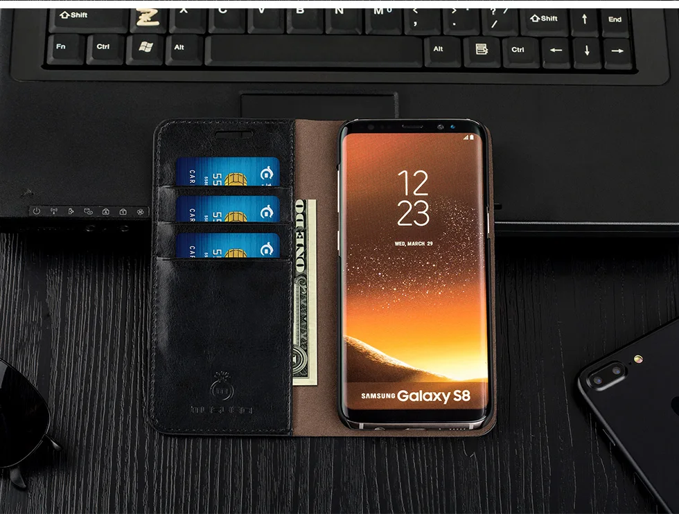 Musubo Роскошный Кожаные чехлы Чехол для samsung Galaxy S9 плюс S8+ S7 края примечание Note 9 8 5 чехол флип бумажник карта Солт телефон кобура Капа S10 чехол на S10+ чехол на S10e чехол Cases Cover