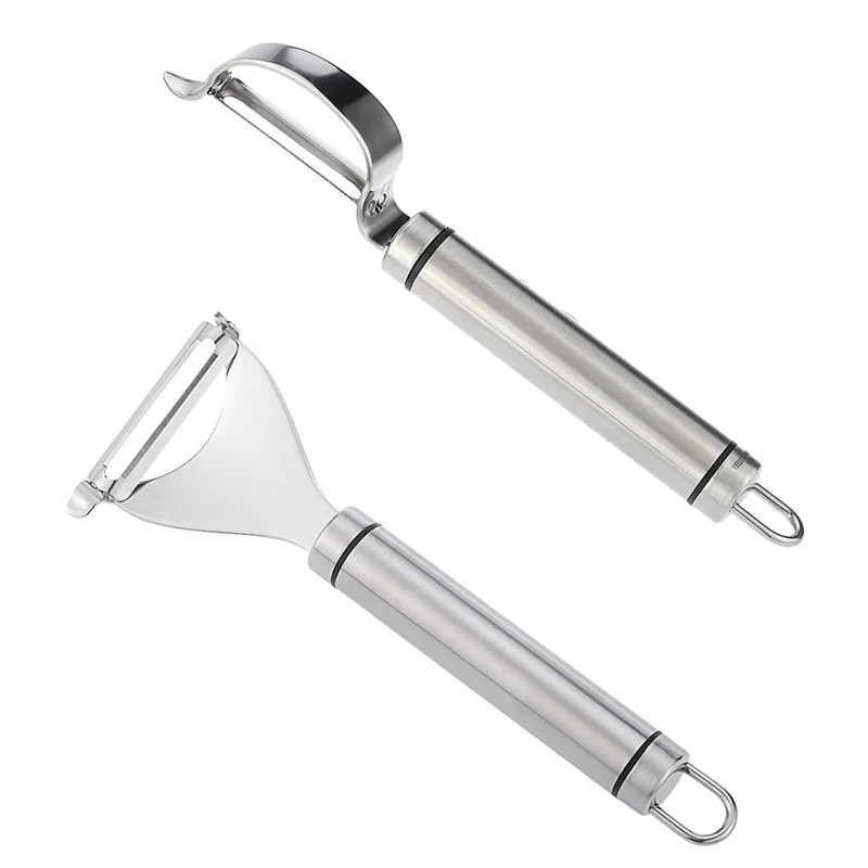 Stainless Steel Potato Peeler Fruit Vegetable Tools Metal Peeler Zesters Slicer Kitchen Gadgets Accessories Cooking Tools (9)
