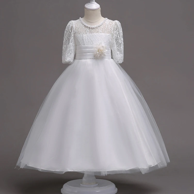 Коллекция года, летнее платье для девочек Vestidos, Детские платья для девочек, одежда торжественное платье принцессы для торжеств Вечерние платья на свадьбу для детей возрастом 4, 6, 10, 12 лет