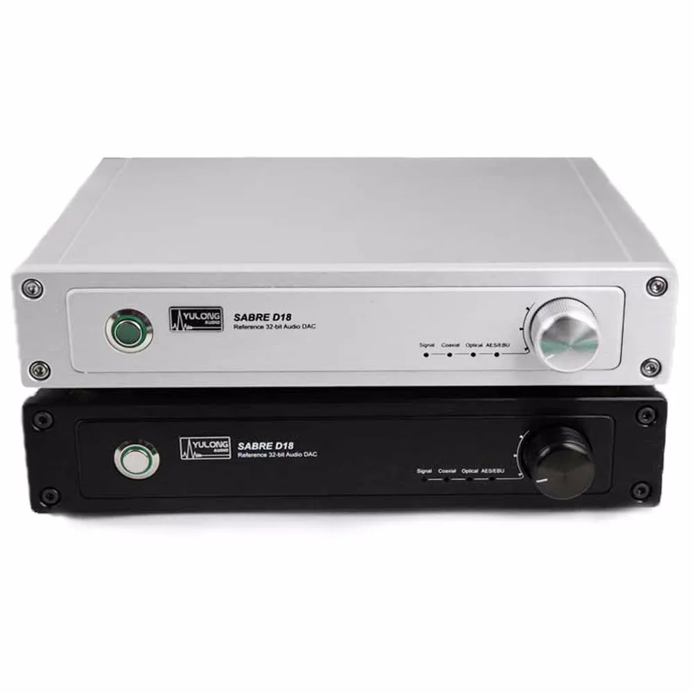 Yulong SABRE D18 32 бит/500 кГц ЦАП ESS9018 ЦАП цифровой сигнал оптический коаксиальный AES/EBU сбалансированный декодер